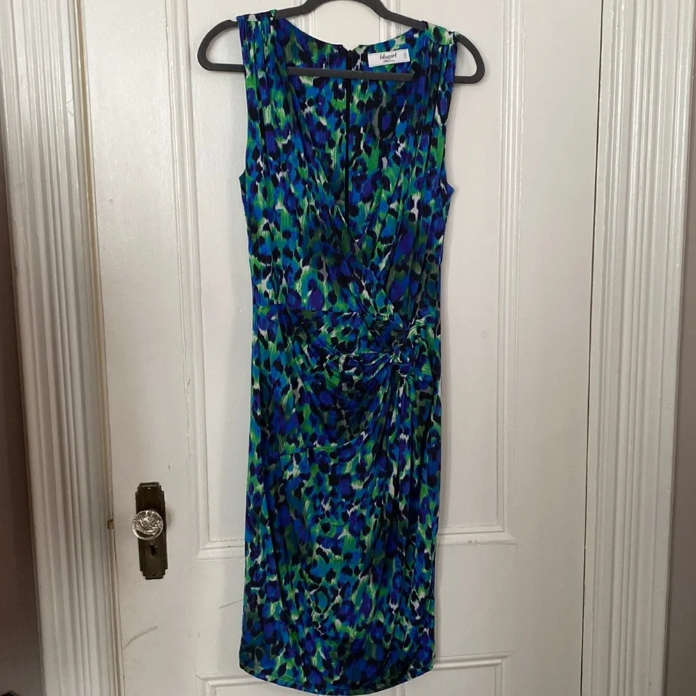 Blumarine Animal print dress size 10 - Picture 3 of 9